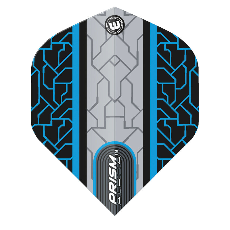 Winmau Prism Alpha Black & Blue Dart Flights