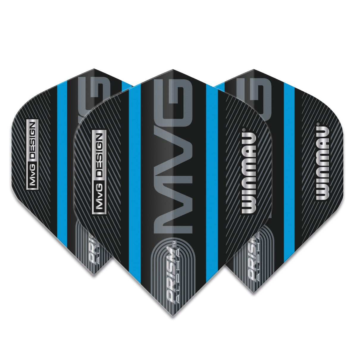 MVG Black & Blue Logo Stripe Prism Alpha Standard