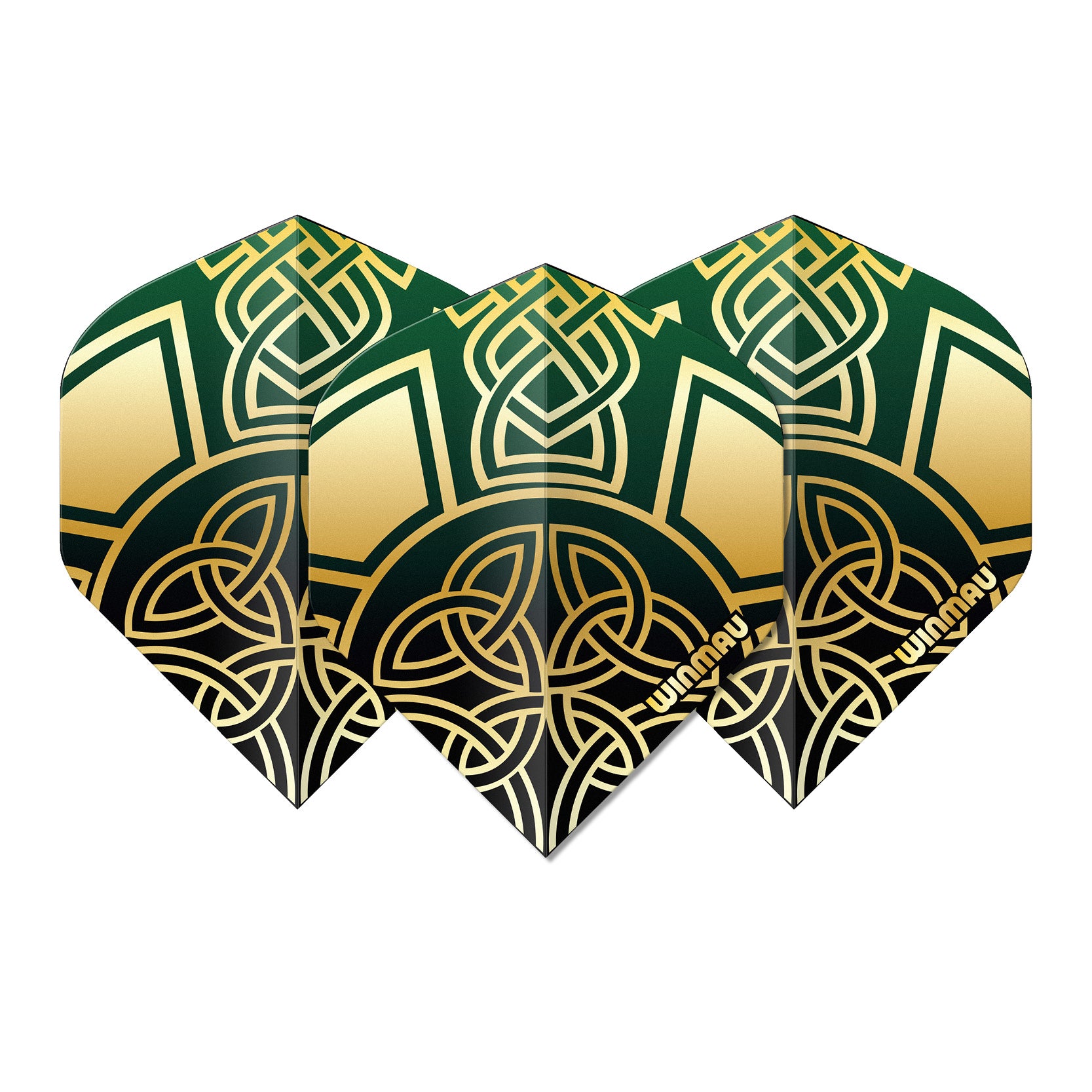 Winmau Brendan Dolan Prism Delta Premium Black & Gold Dart Flights