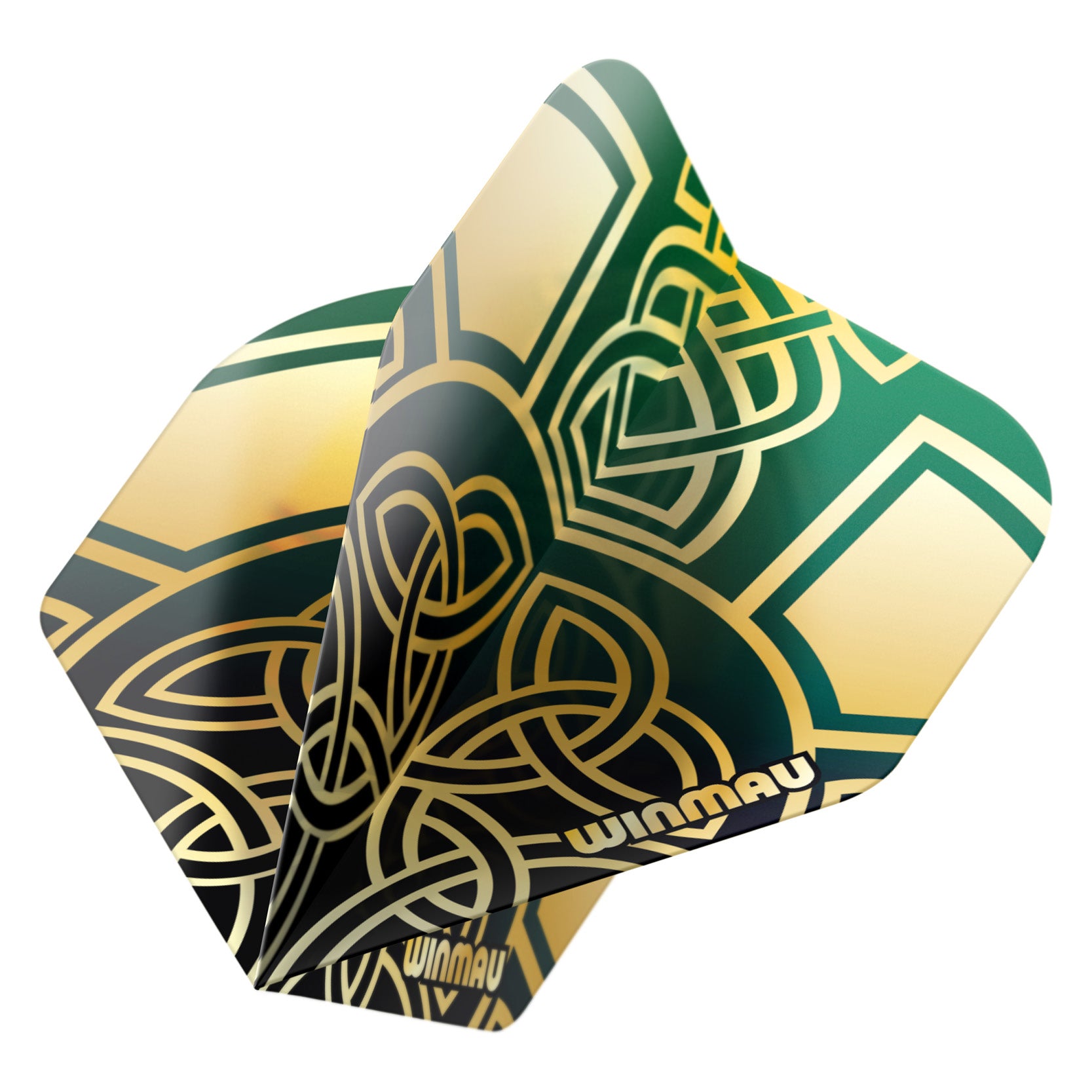 Winmau Brendan Dolan Prism Delta Premium Black & Gold Dart Flights