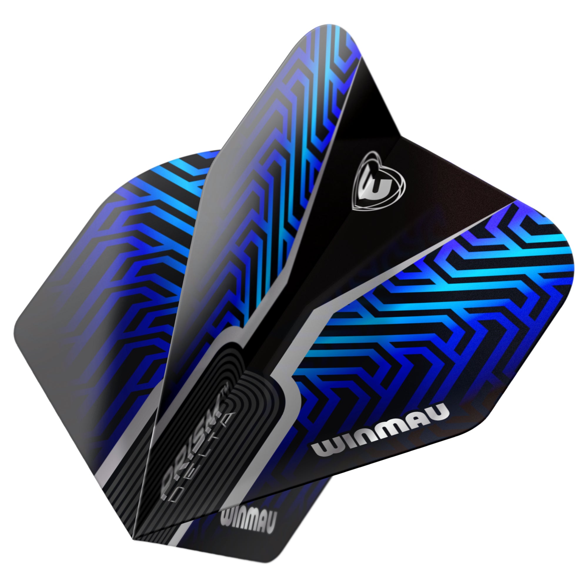 WINMAU Prism Alpha Circuit Design - 10 Set Di Alette Per Freccette (30 Alette) - 100 Micron