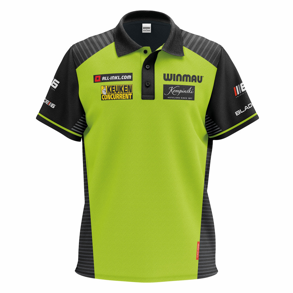 Michael van Gerwen 2024 Tour Polo Shirt