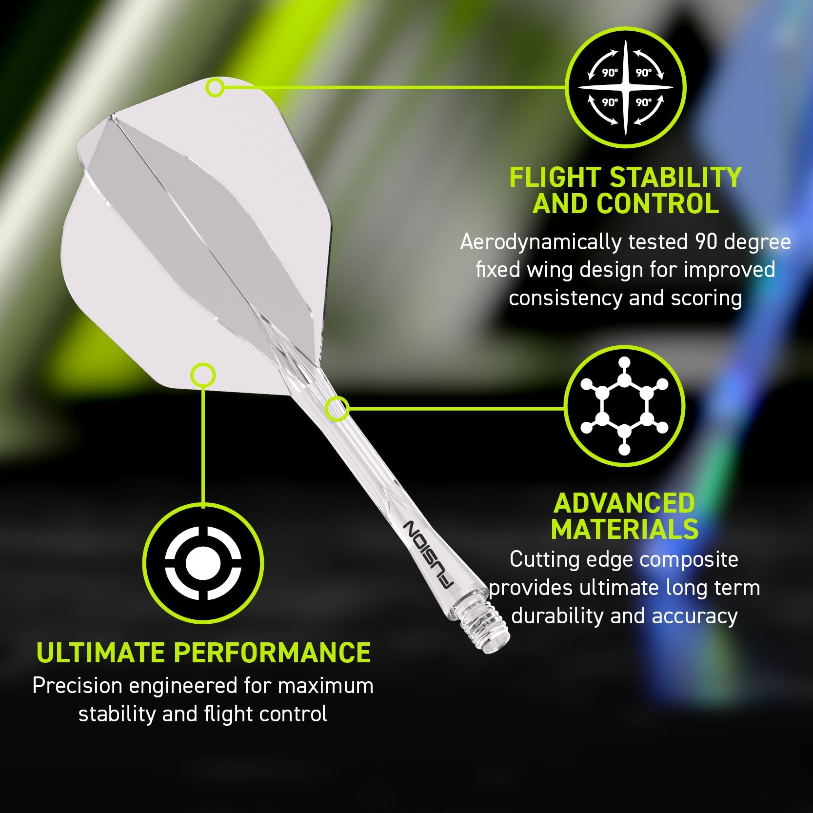 Fusion #6 Integrated Flight & Shaft Clear