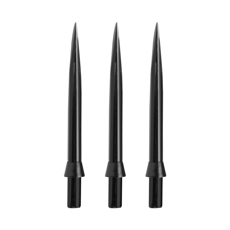 Red Dragon Specialist Dart Points - Black Standard 32mm with Black Trident