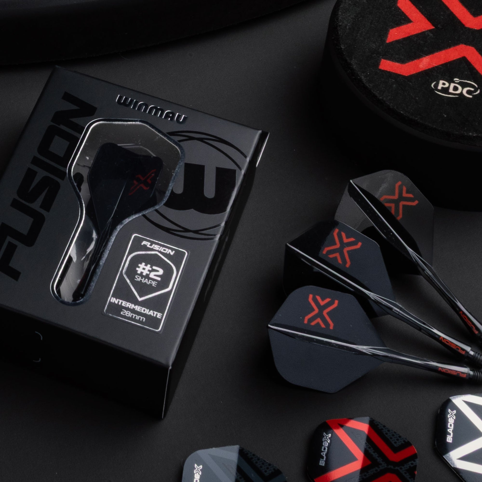 Blade X - Fusion Integrated Flight & Shaft Black