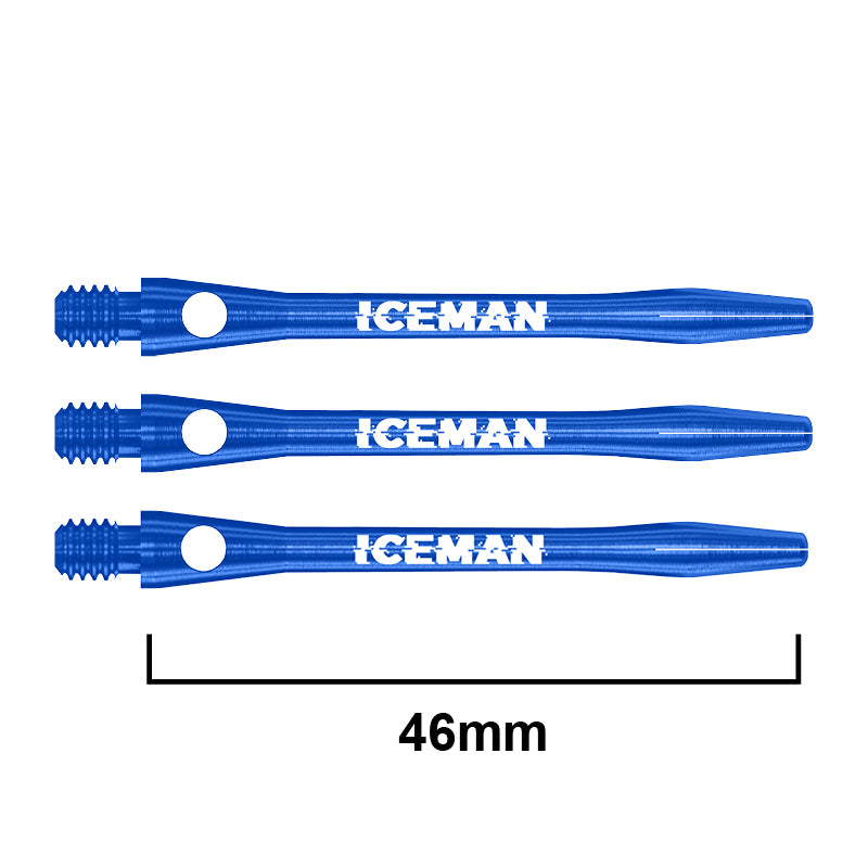 Iceman Logo Aluminium Medium Blue
