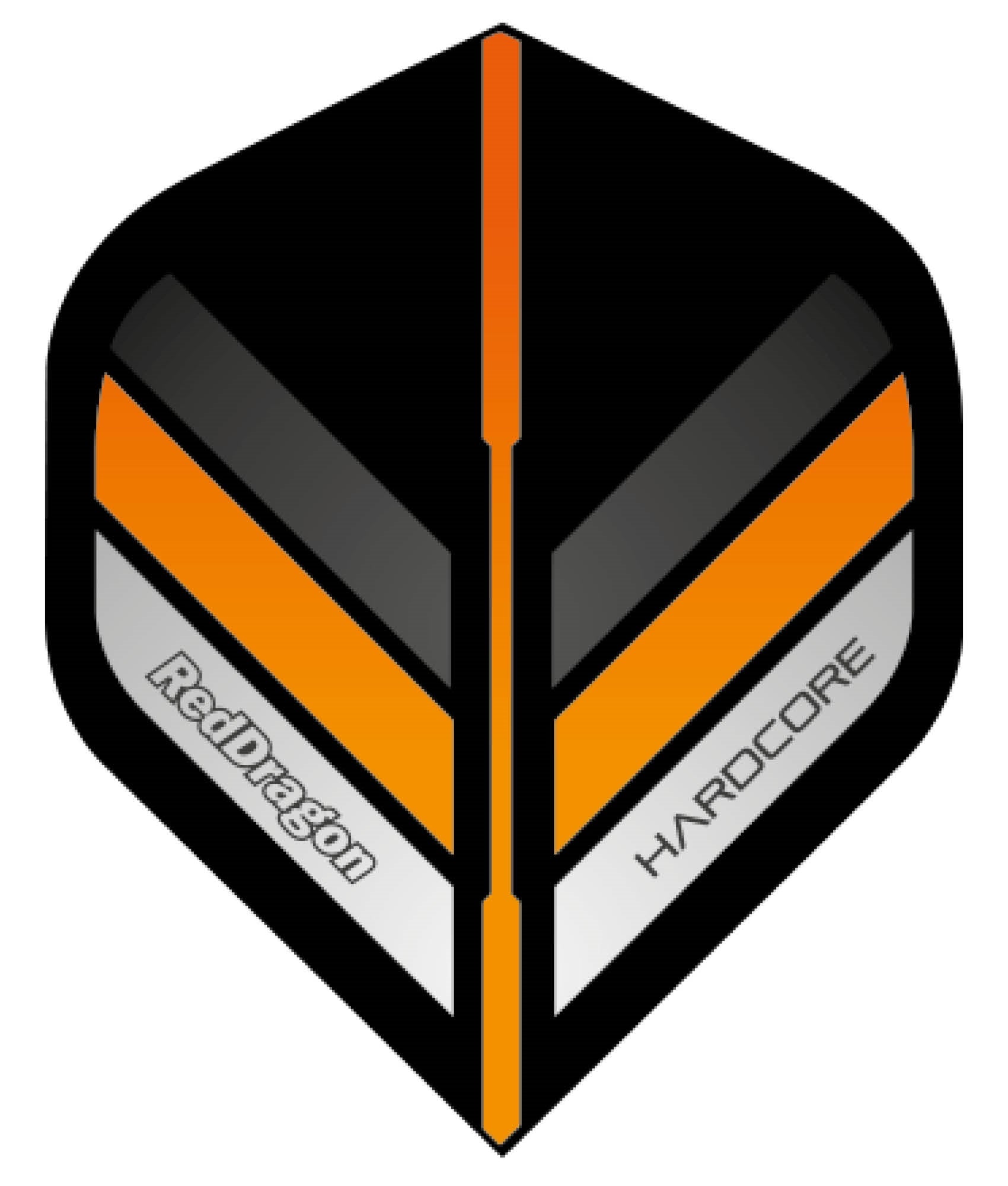 Black & Orange Stripe Hardcore Standard