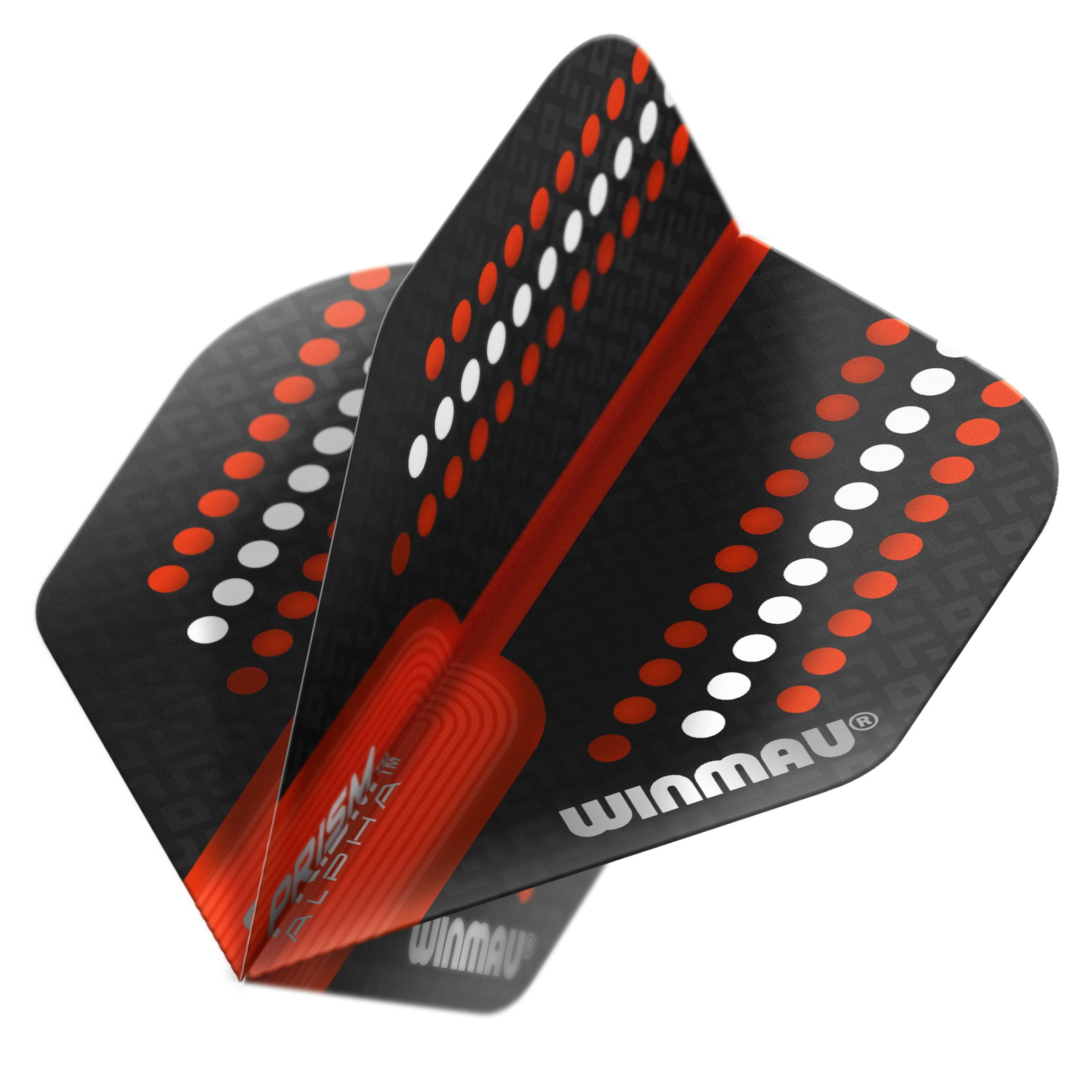 Black, White & Rocket Red Prism Alpha Standard