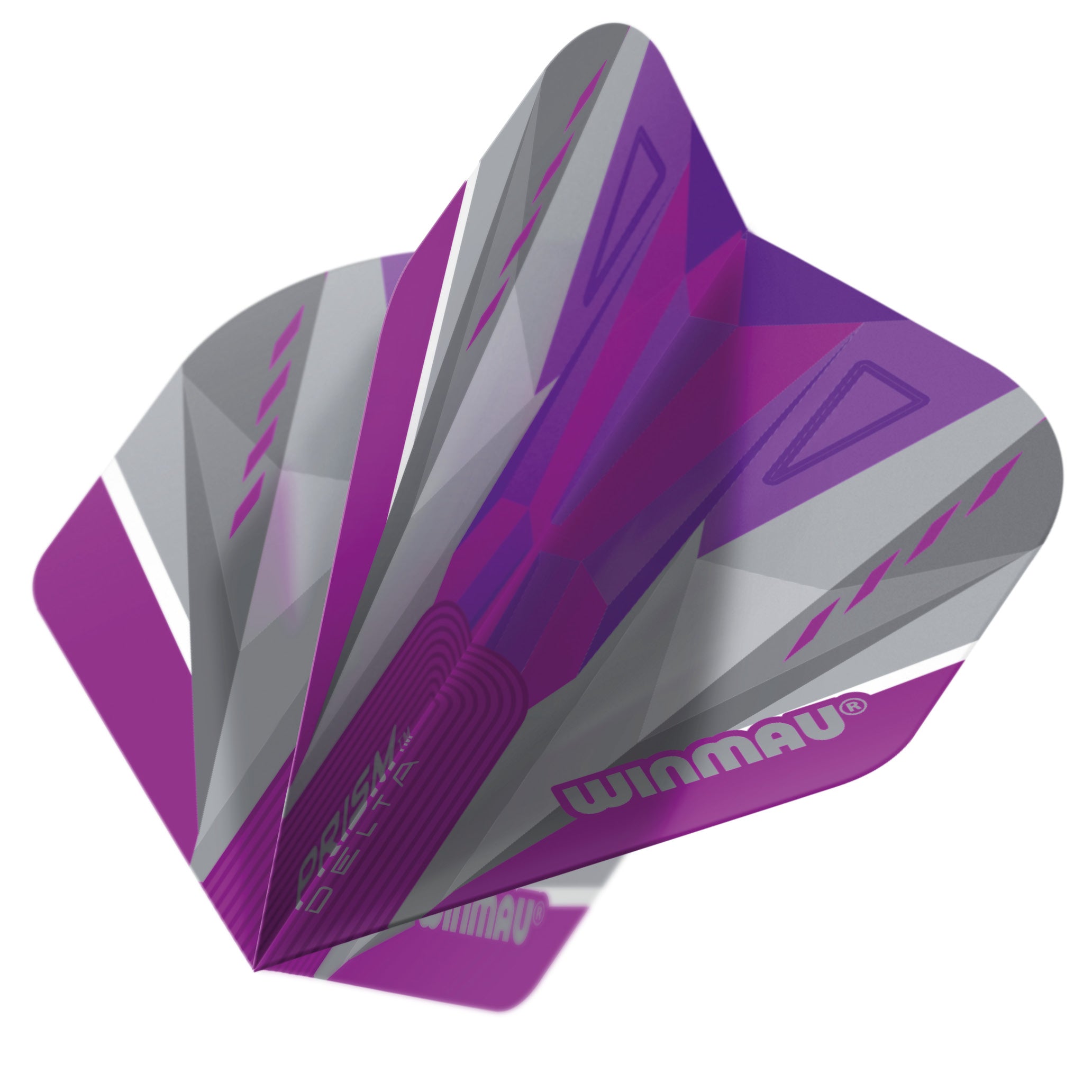 Purple & White Prism Delta Standard