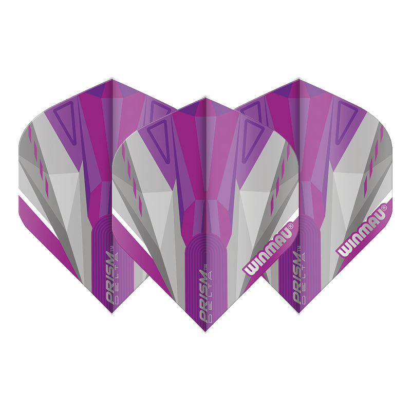 Winmau Prism Delta Purple & White