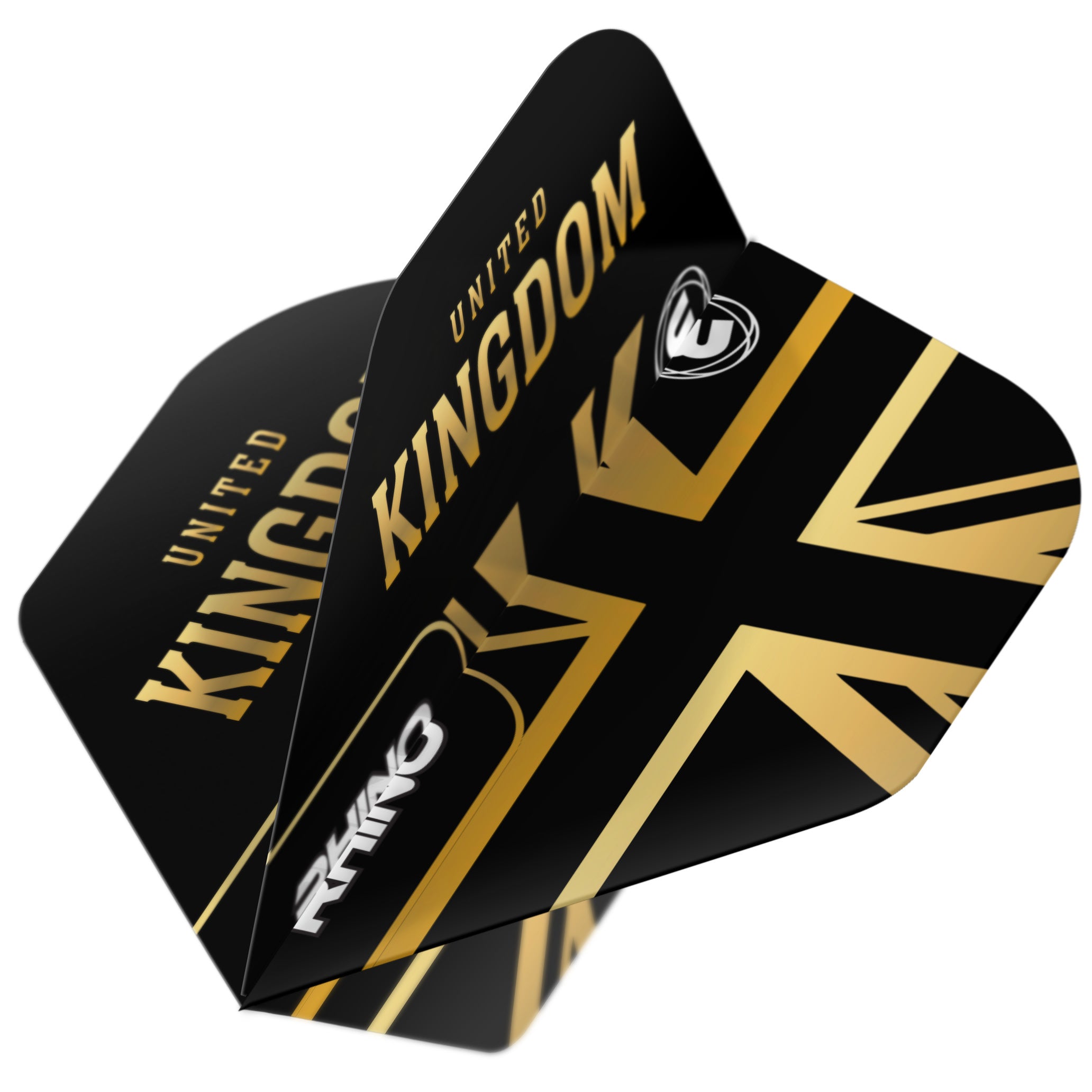 Black & Gold United Kingdom Rhino Standard