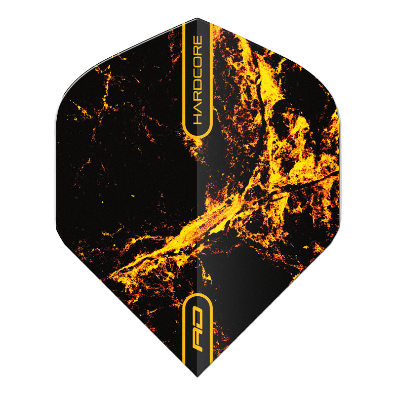 Hardcore Radical Golden Strike Dart Flights