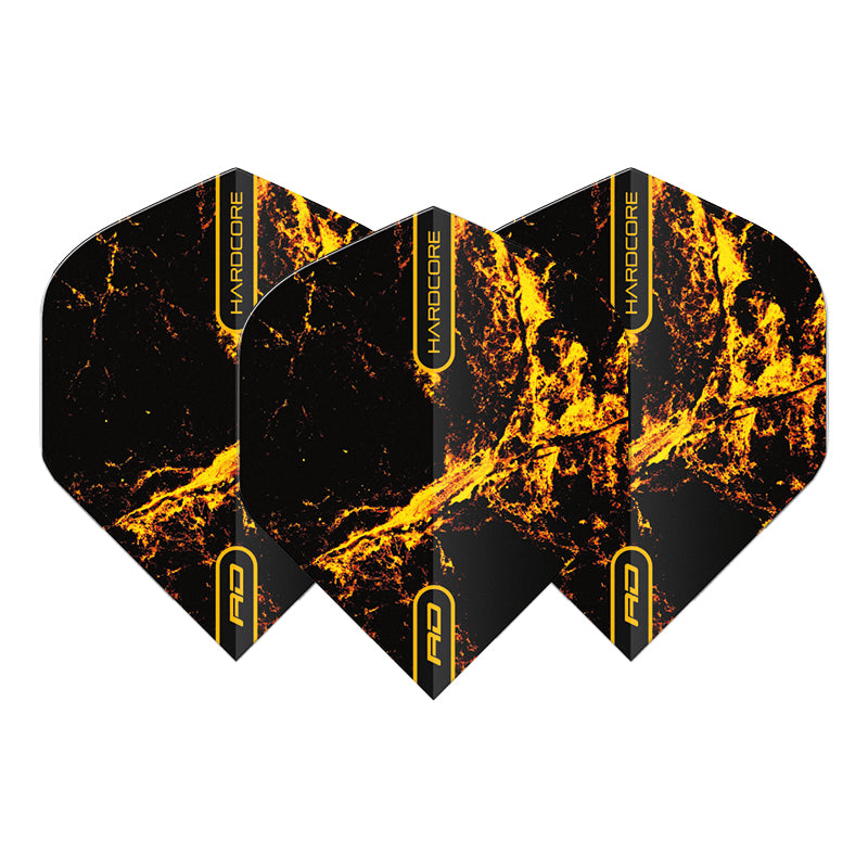 Hardcore Radical Golden Strike Dart Flights