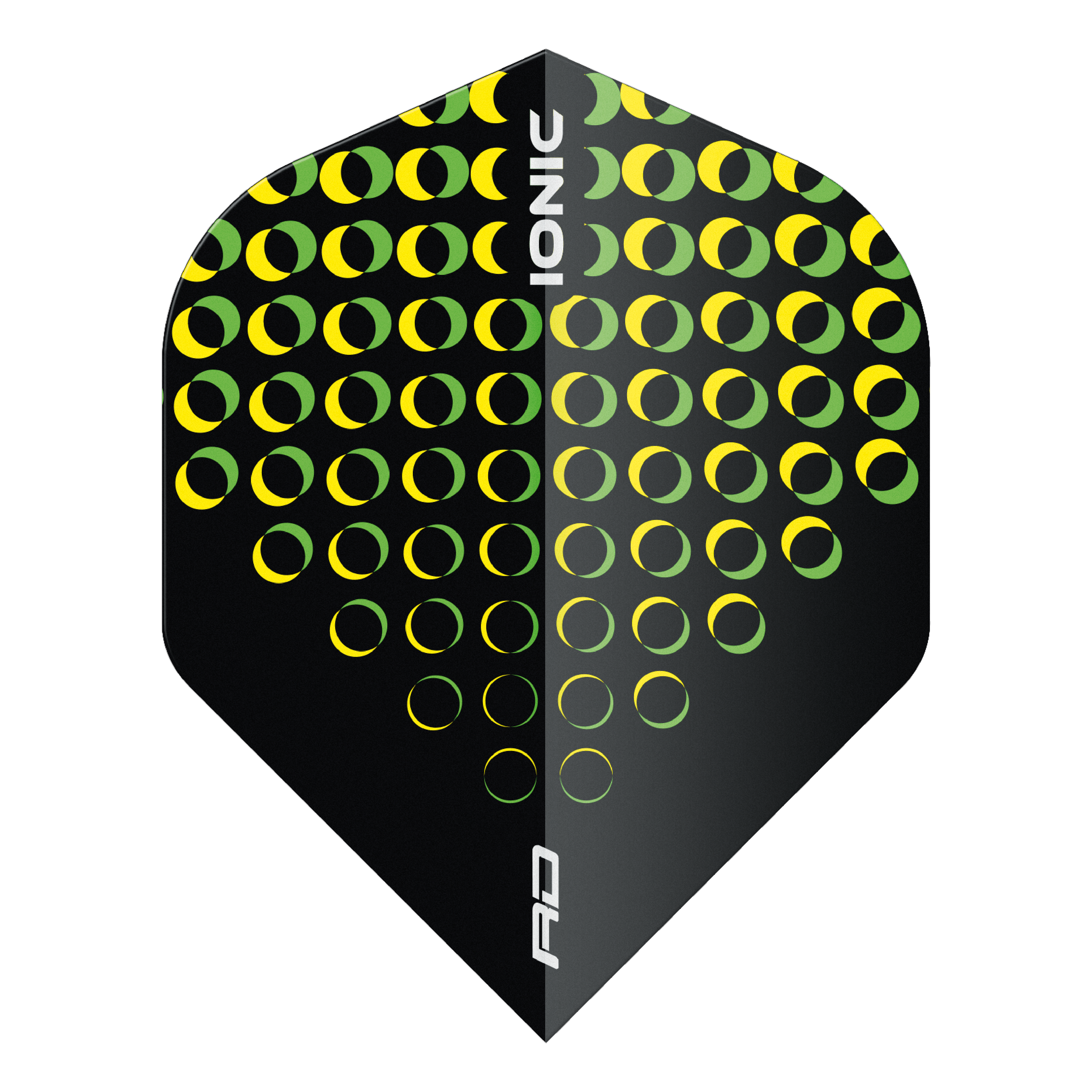 Hardcore Ionic Yellow Dart Flights