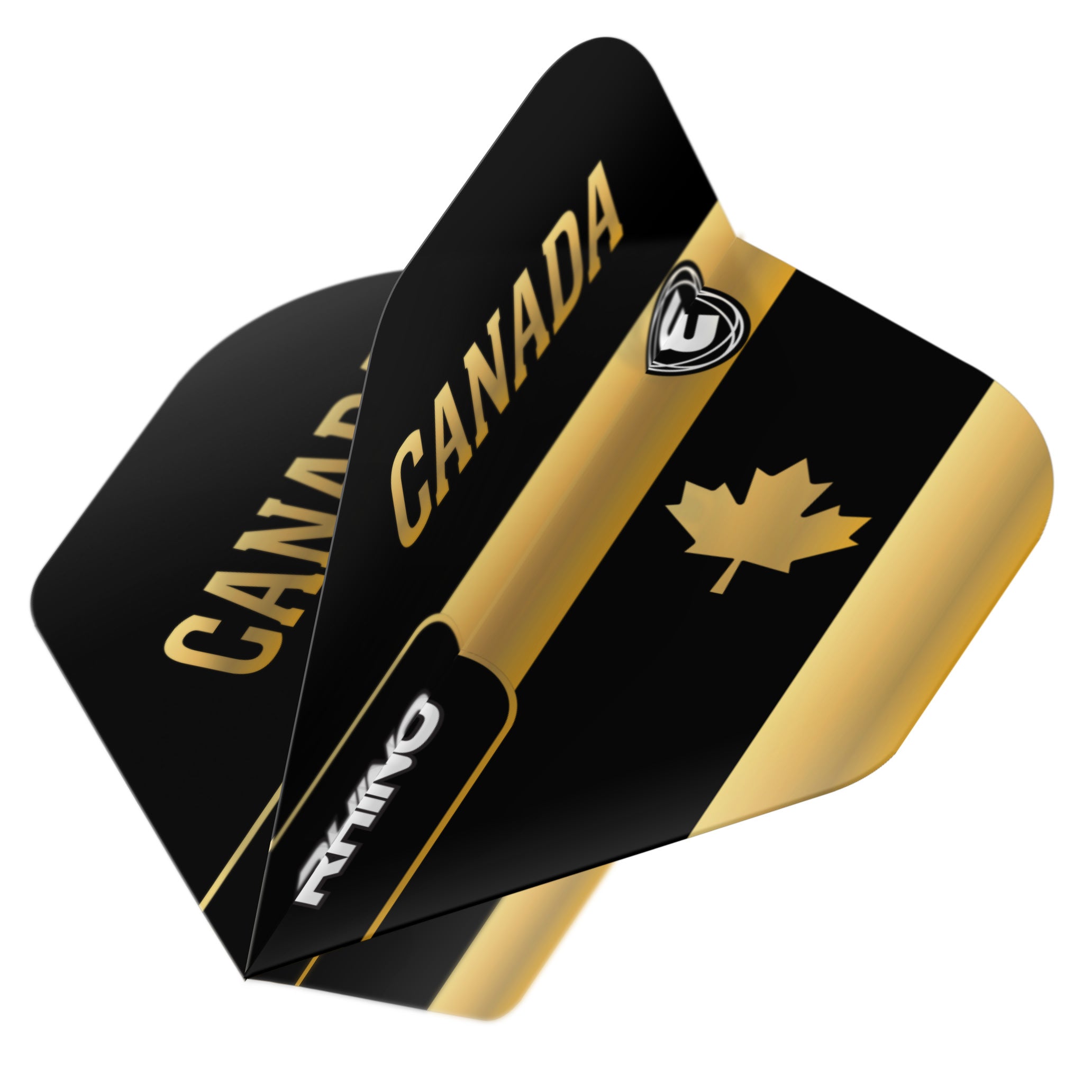 Black & Gold Canada Rhino Standard