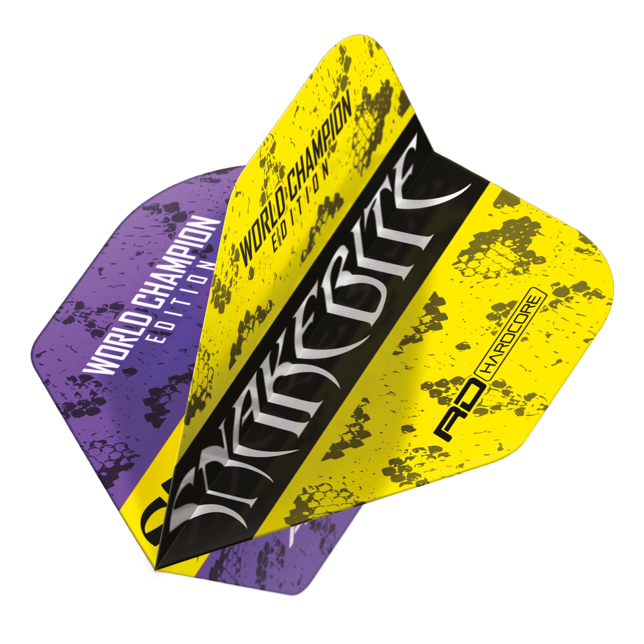 Peter Wright Purple & Yellow Yin Yang Standard