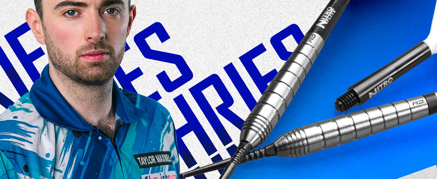 Luke Humphries TX1 Pioneer 90% Tungsten Steel Tip Darts | Switch