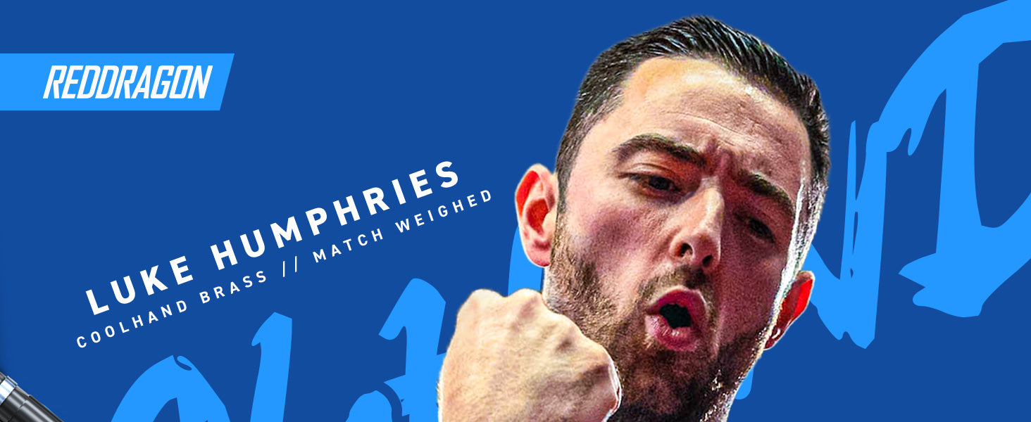 Luke Humphries Cool Hand Brass Darts | World Champ Edition | 20g & 22g