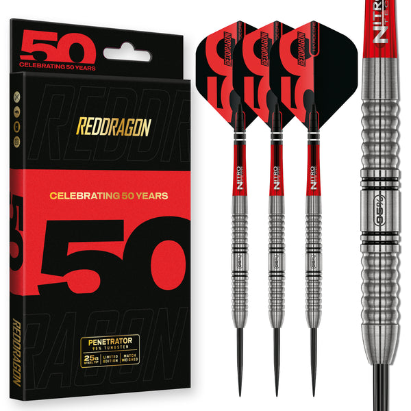 Penetrator 1 95% Tungsten Darts | Iconic 1980s Red Dragon Classic
