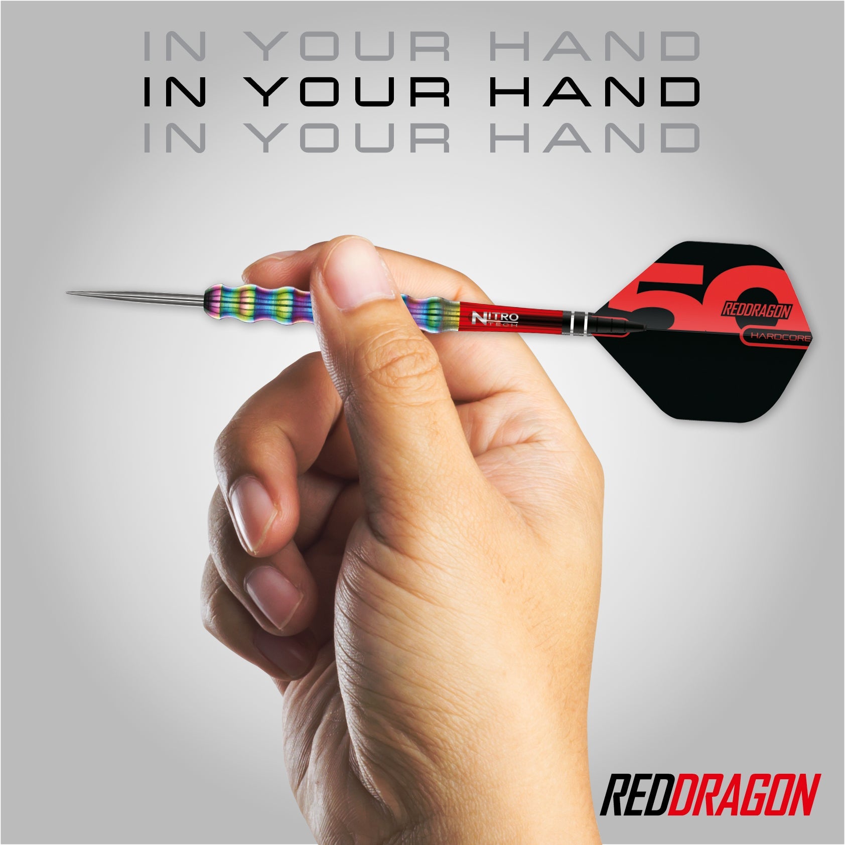 Shockwave 90% Tungsten Darts | Red Dragon Classic Rainbow