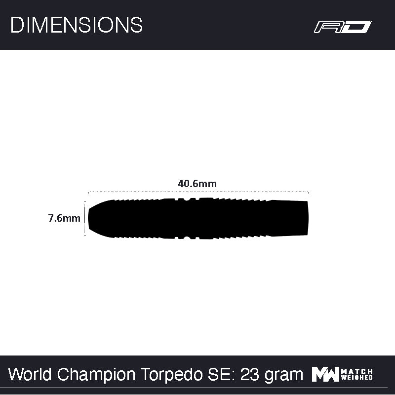 RDD2244_Peter Wright World Champion Torpedo SE - 23g - Image 7