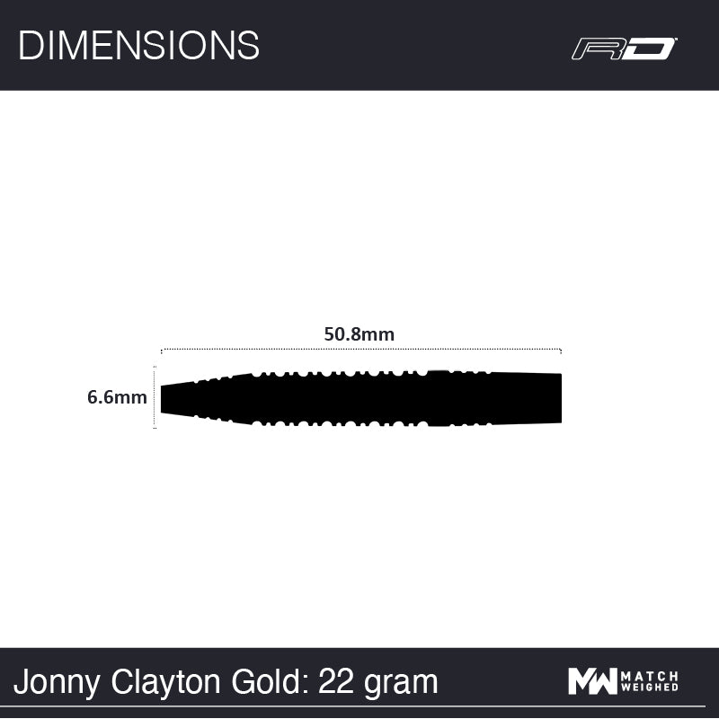 RDD2392_Jonny Clayton Gold 22g - Image 7