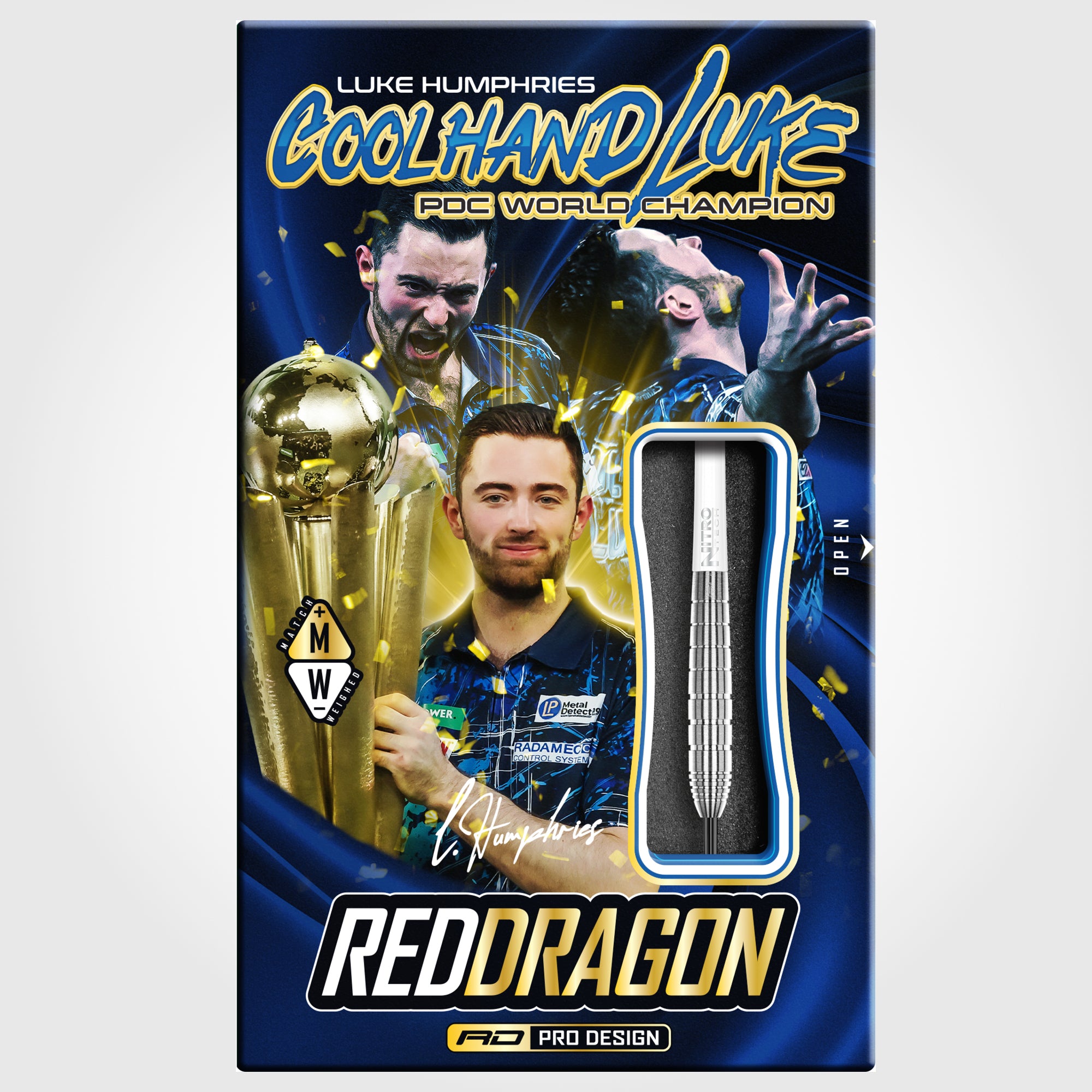 Luke Humphries TX1 Darts | Red Dragon Darts