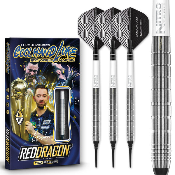 Luke Humphries TX1 Softip Darts | Red Dragon Darts