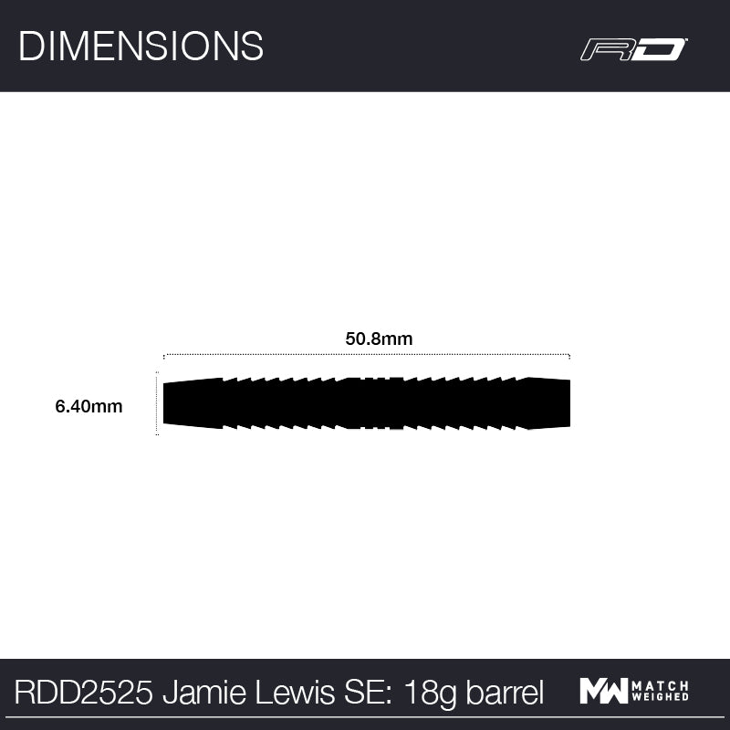 RDD2525 Jamie Lewis SE 18g barrel - image 7