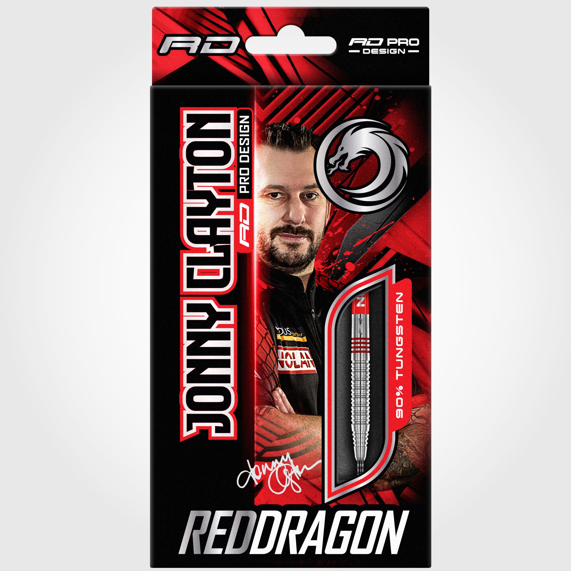 Jonny Clayton Original 2.0 Darts | Updated Nose Profile | 22g–26g