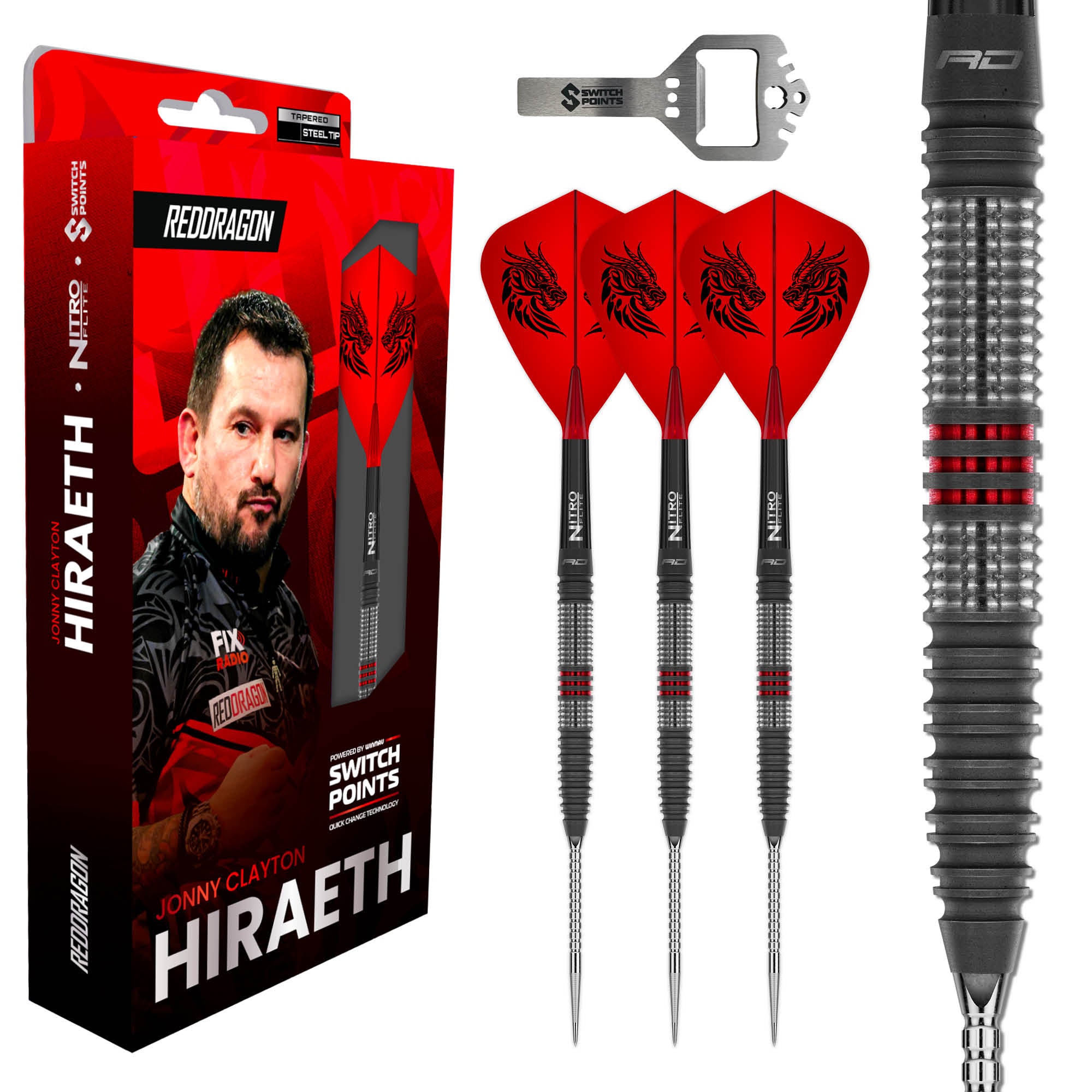 Jonny Clayton Hiraeth 90% Switch Point Darts