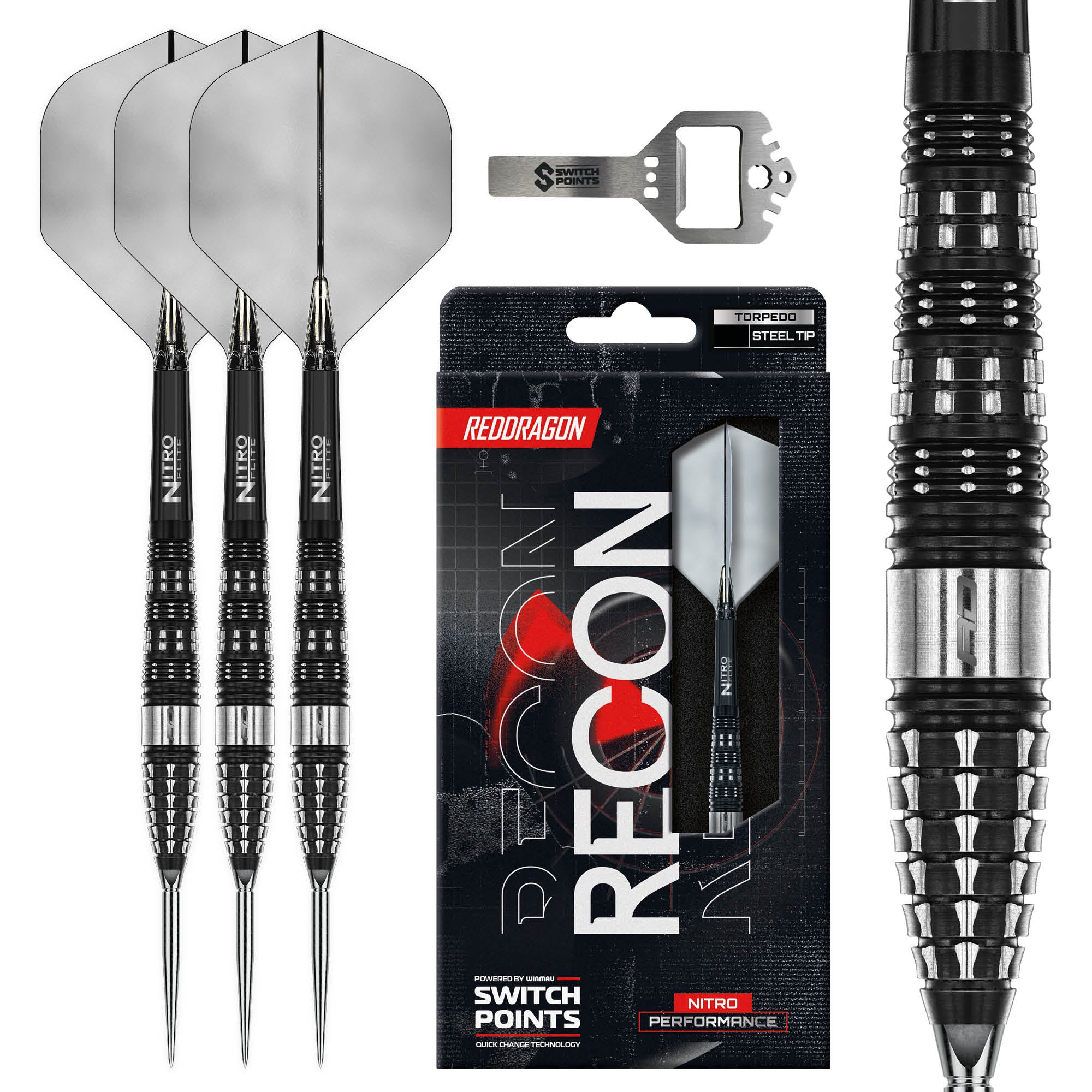 Recon 90% Switch Point Darts | Torpedo