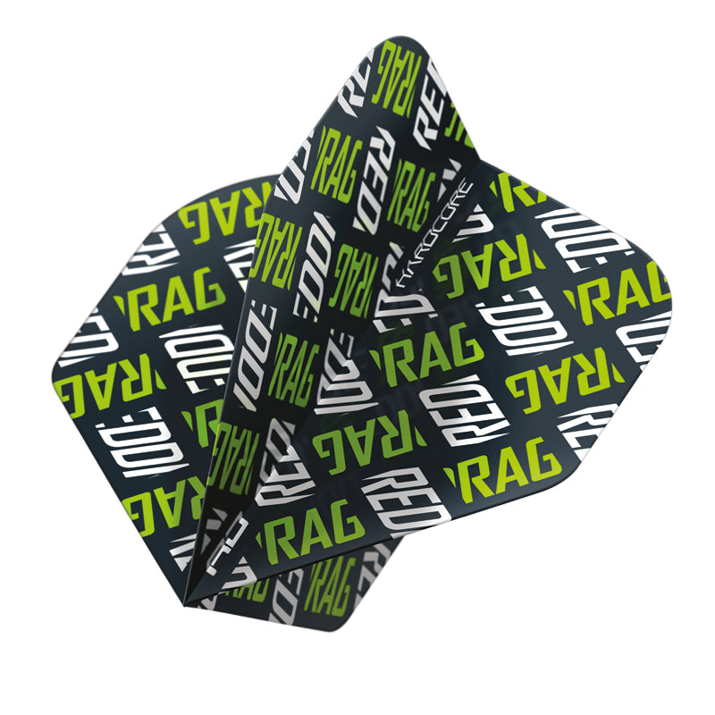 Free With Select Darts Hardcore XT Green and White Red Dragon Logo