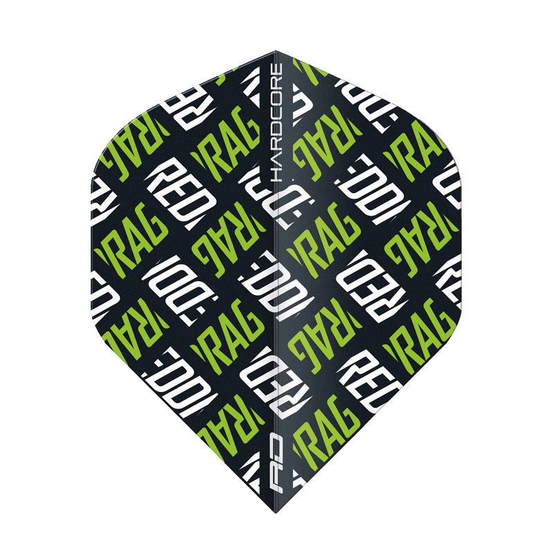 Free With Select Darts Hardcore XT Green and White Red Dragon Logo