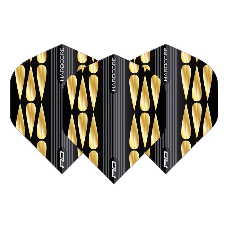 RDD_F6835 Hardcore Premium Gold & Black Teardrop- Image2
