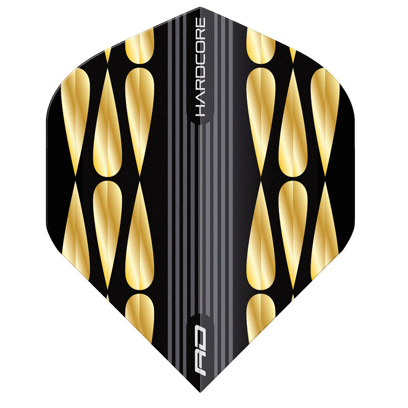 RDD_F6835 Hardcore Premium Gold & Black Teardrop- Image3