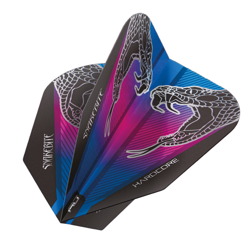 RDD_F6854 New Shape Flights Peter Wright Snake Black Transparent1