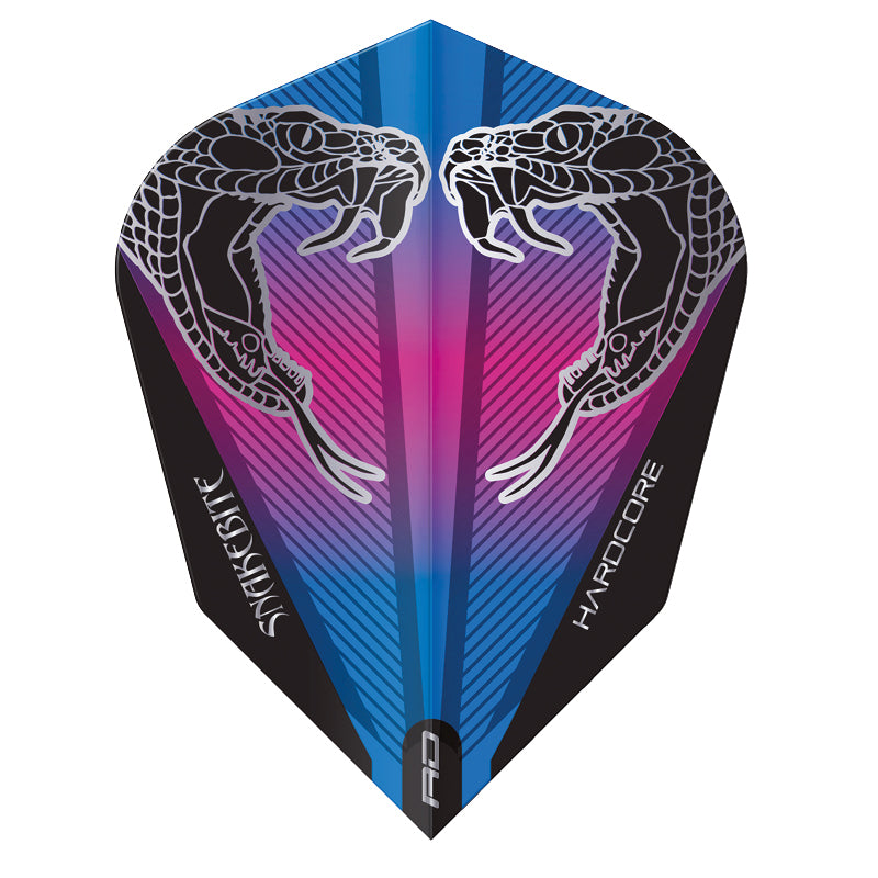 RDD_F6854 New Shape Flights Peter Wright Snake Black Transparent3