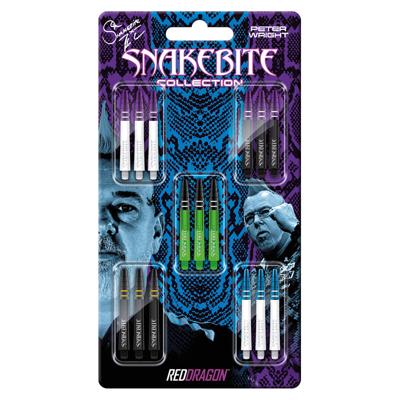 Peter Wright Snakebite Nitro Ionic Shaft Collection Card Image 1