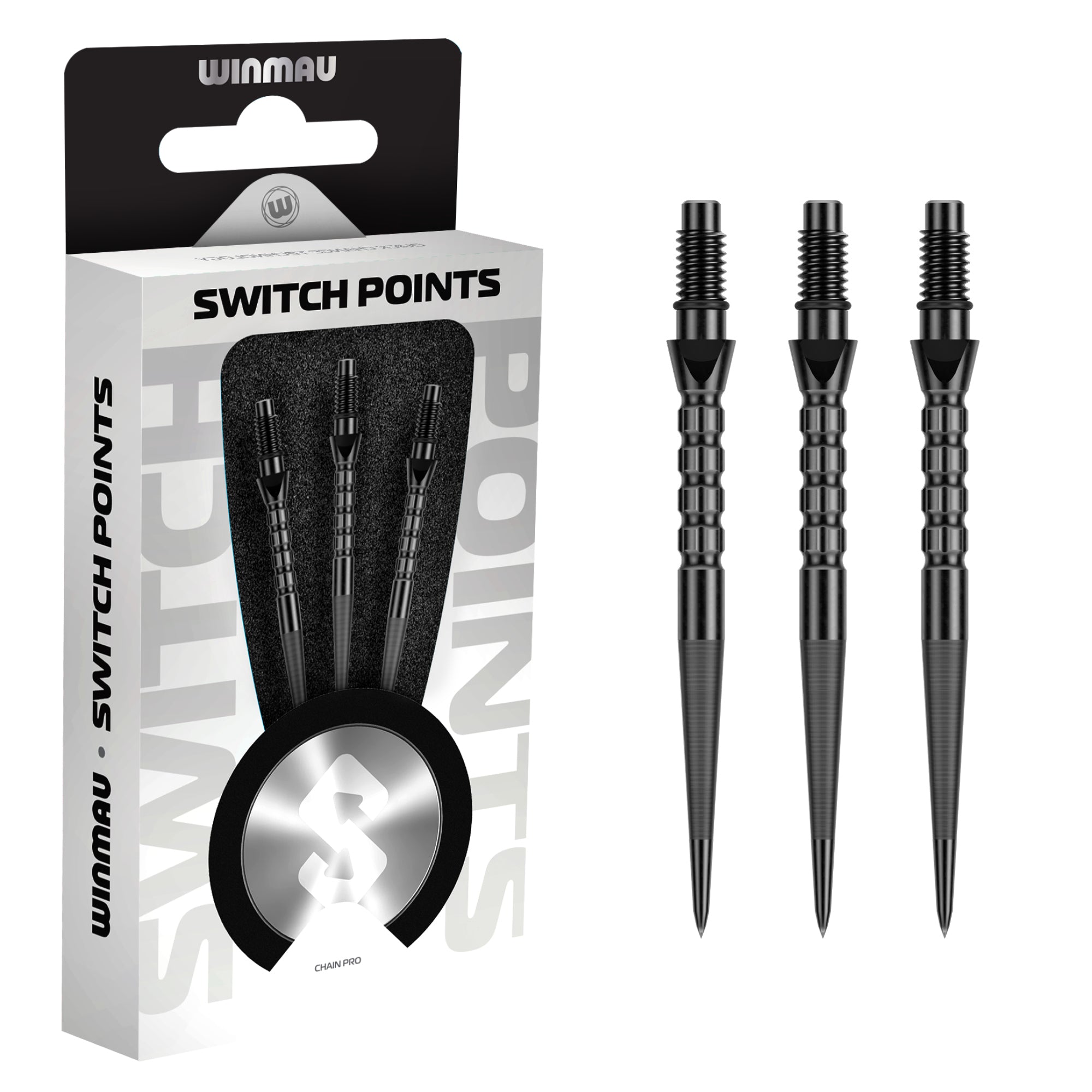 Switch Points Chain Black