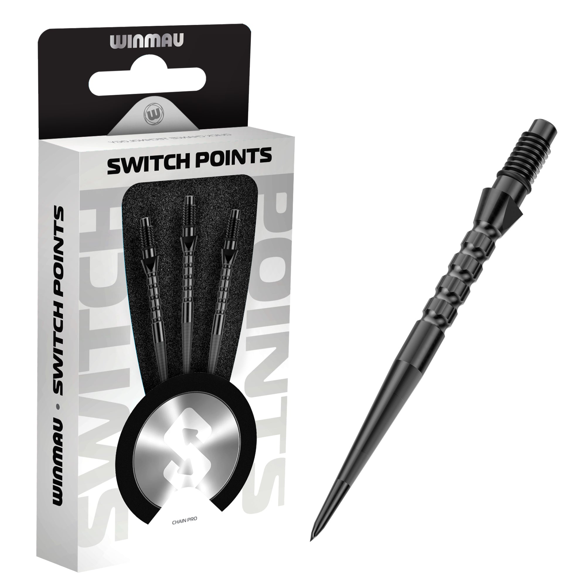 Switch Points Chain Black