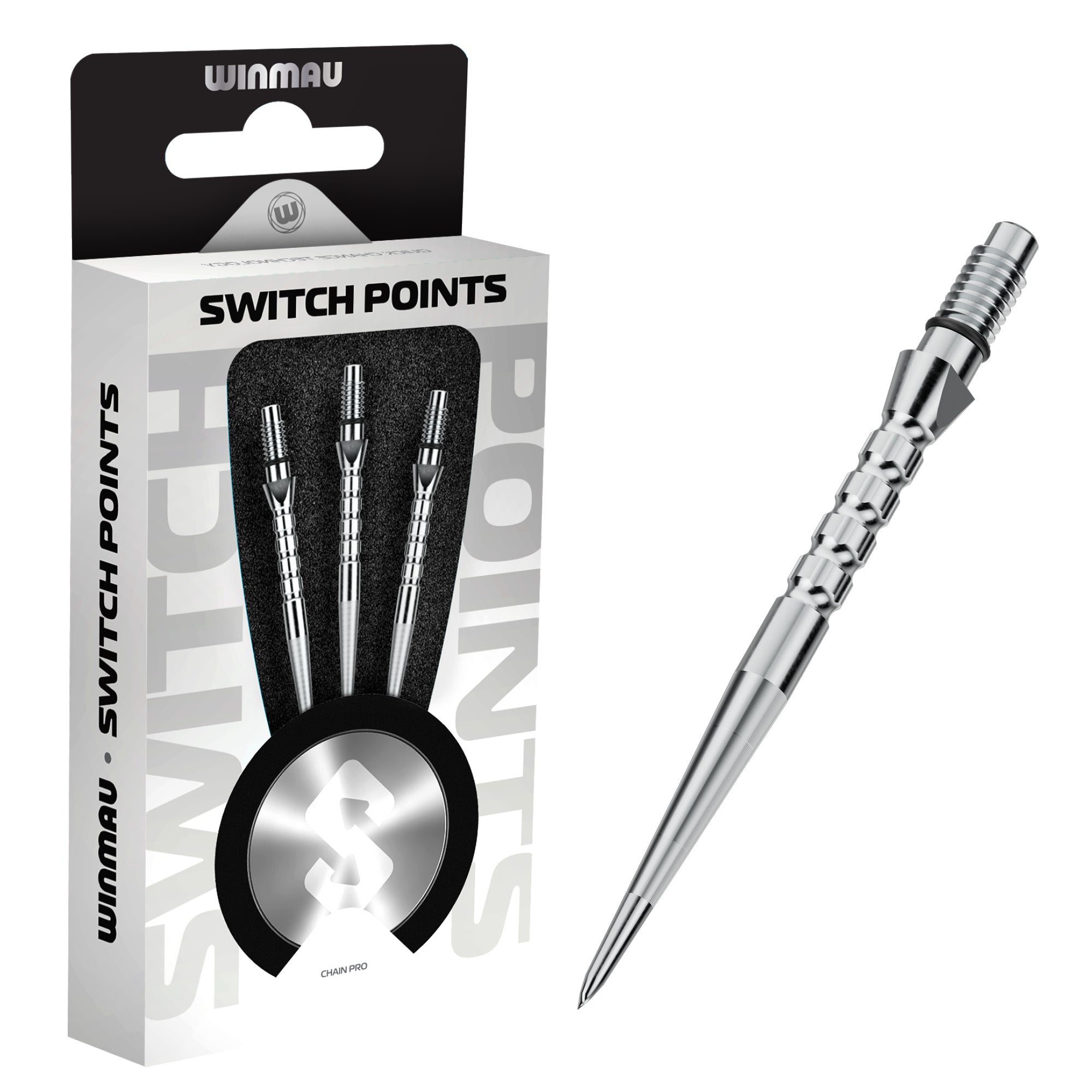 Switch Points - Chain Silver Effect