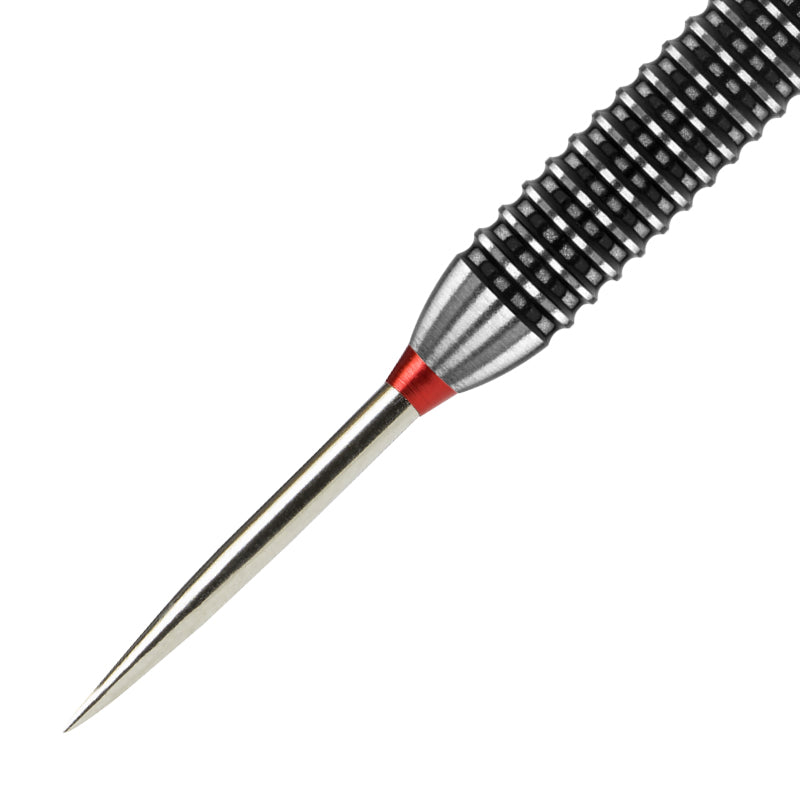 Red Dragon Specialist Dart Points - Silver Effect Standard 32mm with Red Trident