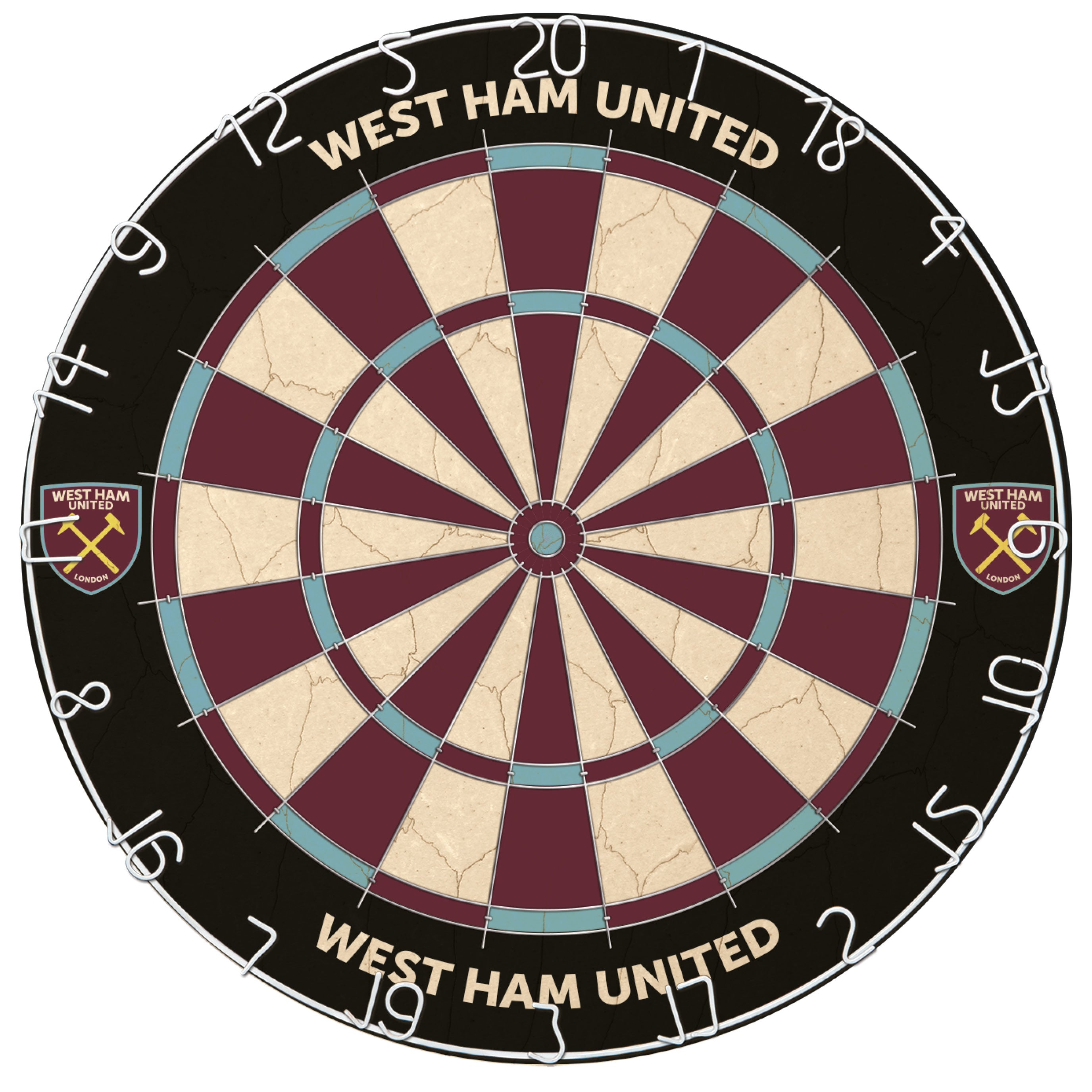 West Ham United Football Club Dartboard