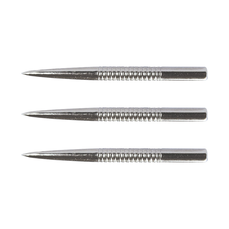 Specialist Dart Points Silver Effect Ringed 32mm