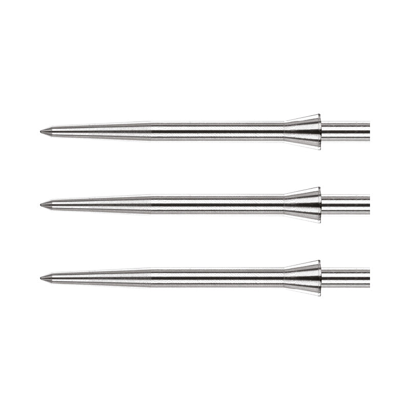 Specialist Dart Points Silver Effect Raptor GT Plain Points 35mm