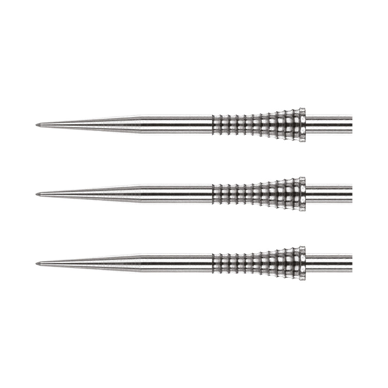 Specialist Dart Points Silver Effect Raptor GT Gripped Points 35mm