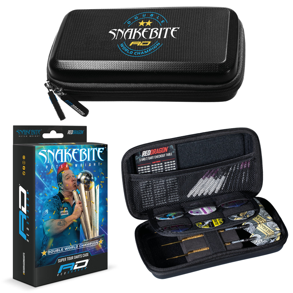 Peter Wright Double World Champion Super Tour Case