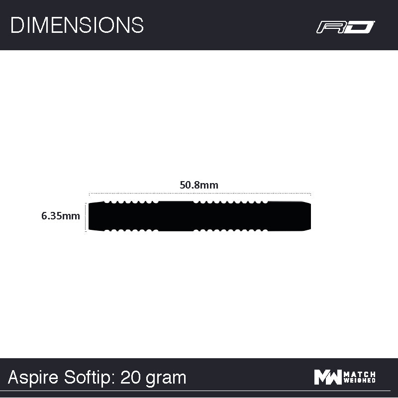 Winmau MvG Aspire Softip
