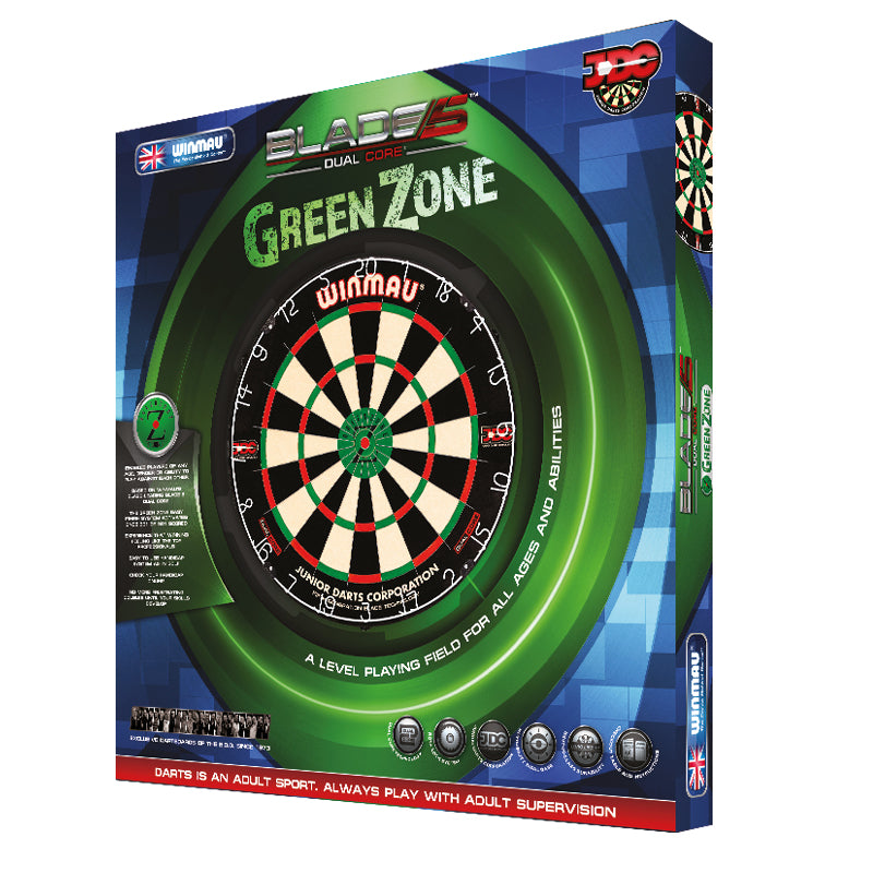 Blade 5 Dual Core Green Zone Dartboard